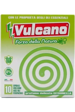 Snelle levering | Vulcano groene spiralen met essentiële oliën 10 st
