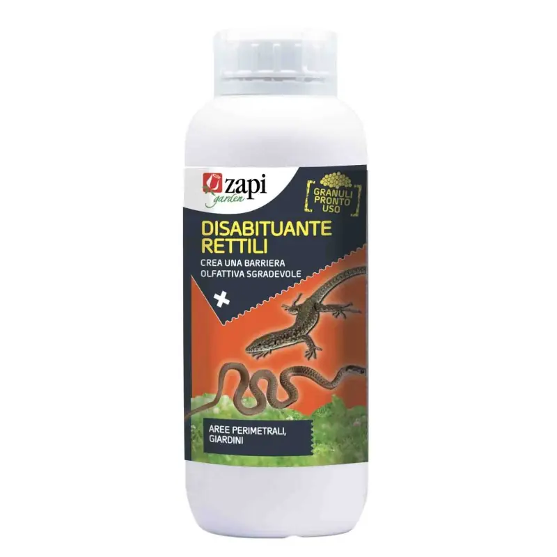 ZAPI desinhabitant in korrels voor reptielen 1 liter fles kabeljauw. 420045 - Net toegevoegd