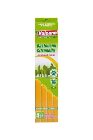 Vulcano groene citroengrassticks 4 st - Bespaar nu