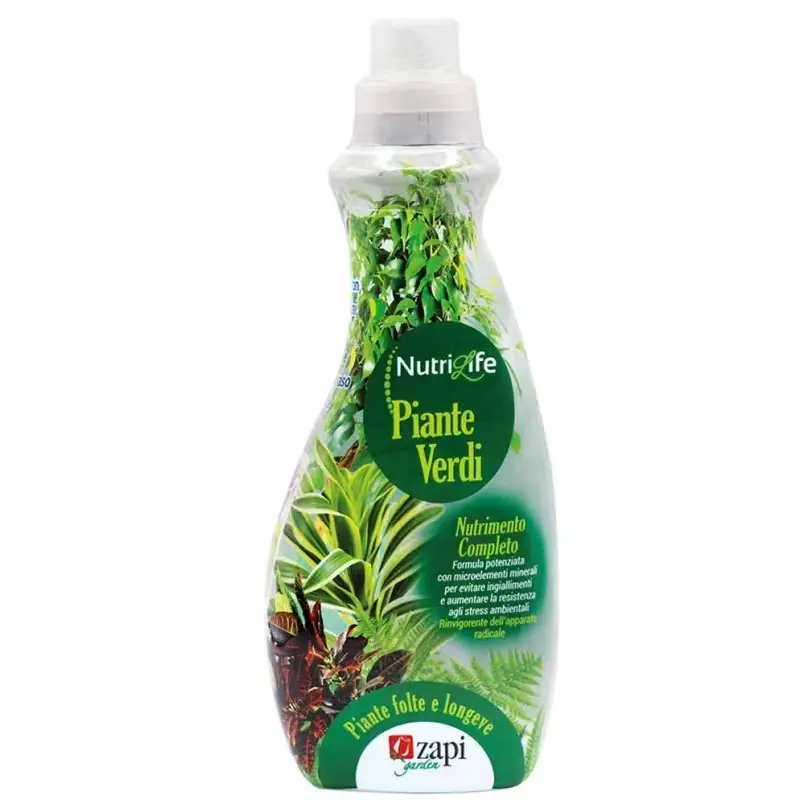 ZAPI vloeibare voeding GREEN PLANTS 1 lt kabeljauw. 306526 - Professionele kwaliteit