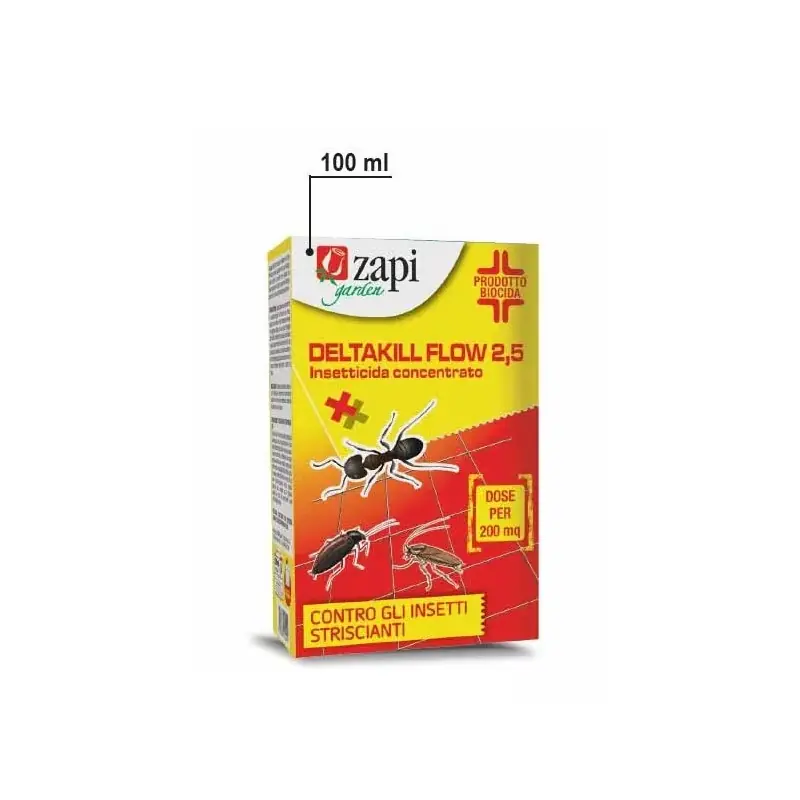 Zapi Deltakill Flow 2.5 Geconcentreerd kakkerlakkenbestrijdingsmiddel 100 ml | Beperkte voorraad