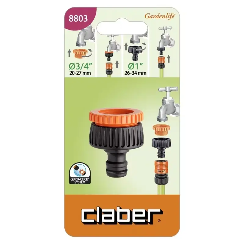 Claber meerdraads dopsleutel 1 - 3/4 Code 8803 - Online bestellen