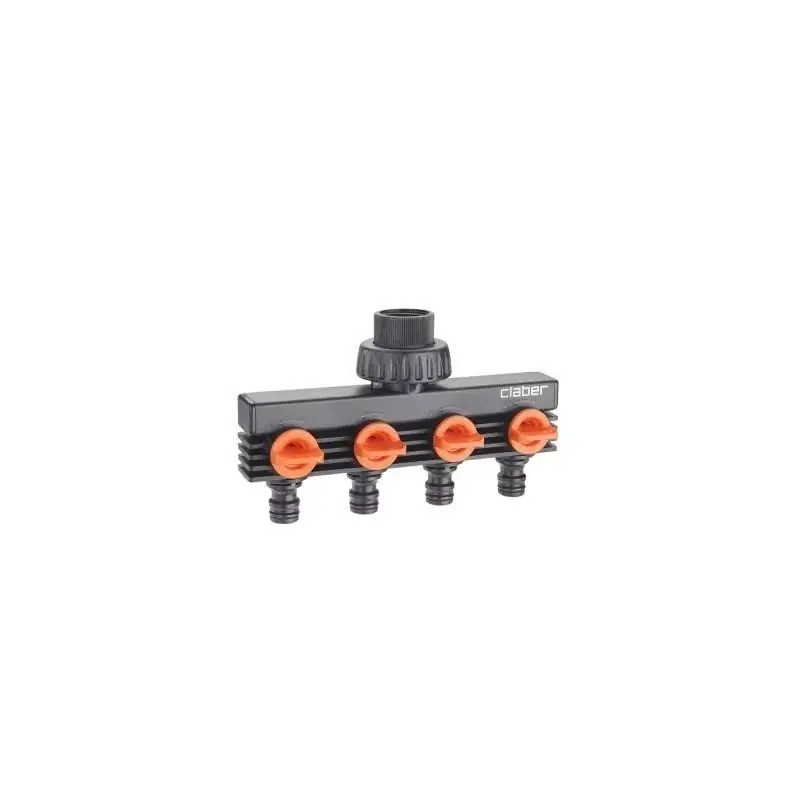 Claber 4-weg kraanfitting art.nr. 8580 | Outlet