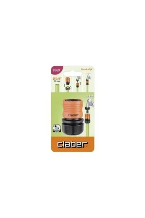 Voordeelprijs - Claber automatische fitting voor 5/8 pijpen kabeljauw. 8569