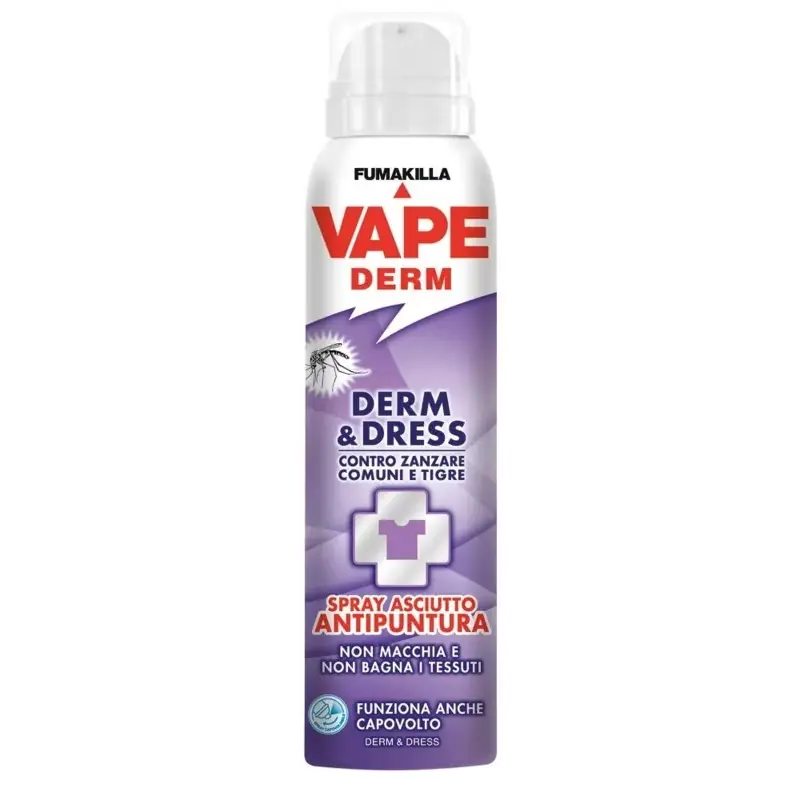Vape spray derm e dress anti-beet 100 ml huid- en kledingbescherming | Speciale aanbieding