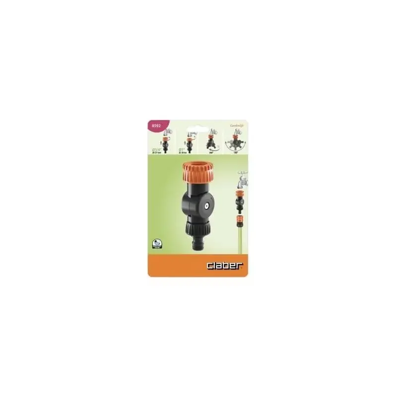 Claber kraanmof met 1 - 3/4 scharnier art.nr. 8592 - Online bestelbaar
