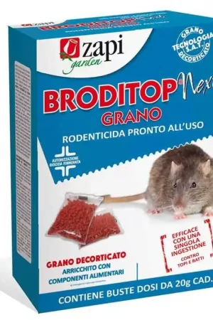 ZAPI Rodenticide BRODITOP NEXT GRANO doos 150g kabeljauw. 103955 - Aanbieding