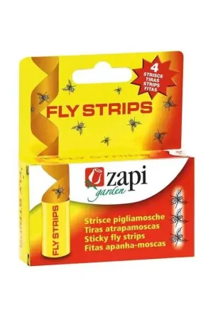 Veilig betalen | Zapi zelfklevende vliegenvalstrips voor vliegen en insecten, 4 stuks