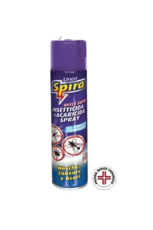 Spiraspray voor vliegen, muggen en mijten 400 ml - Direct van de fabrikant