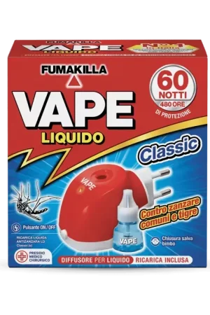 Vape Classic vloeistofdiffuser met 60-nachten navulling - Bespaar meer