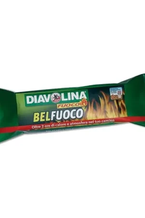 Nieuw gelanceerd | Diavolina belfuoco milieuvriendelijk houtblok