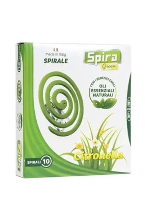 Snelle levering - SPIRA GREEN Afweerspiralen op basis van essentiële oliën 10 st