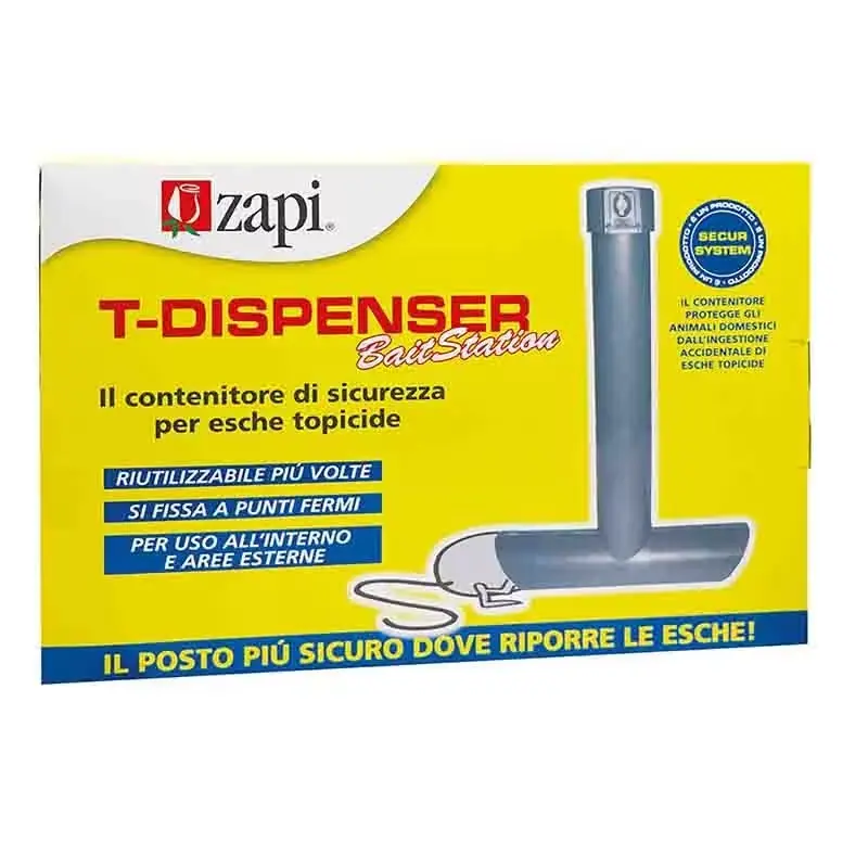 ZAPI veiligheidscontainer voor aas T-DISPENSER aasstation kabeljauw. 106915 - Korting