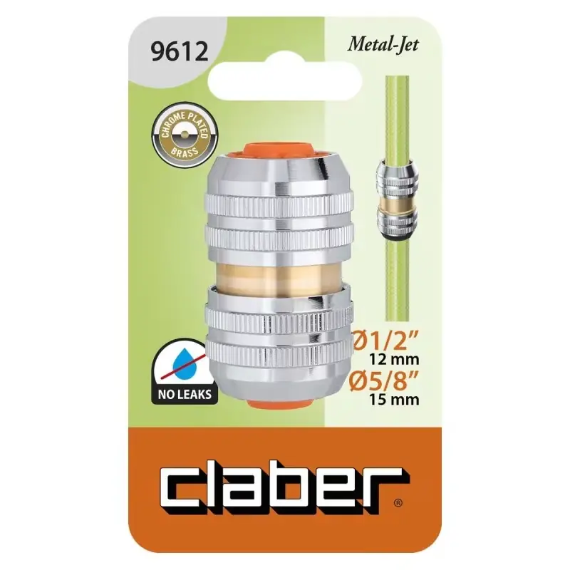 Direct kopen | Claber reparatiefitting voor 1/2 - 5/8 pijpen kabeljauw. 9612