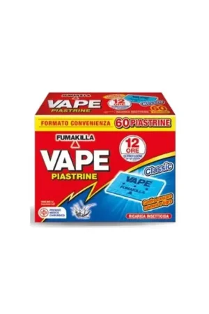 Vape Classic Plates (60 stuks) ter bescherming tegen gewone en tijgermuggen. | Wees er snel bij