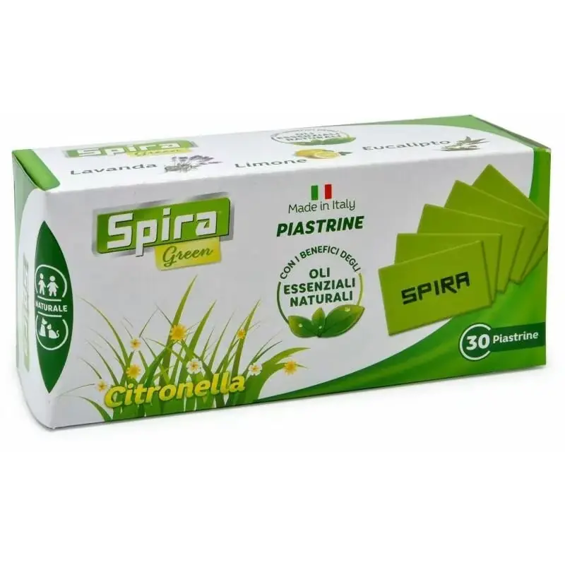 Premium - SPIRA GREEN Platen voor elektrische diffuser 30 st