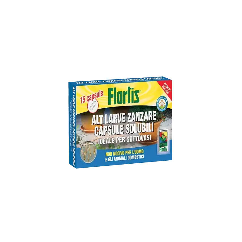 Outlet | Oplosbare muggenlarvicide capsules – Code 1332915