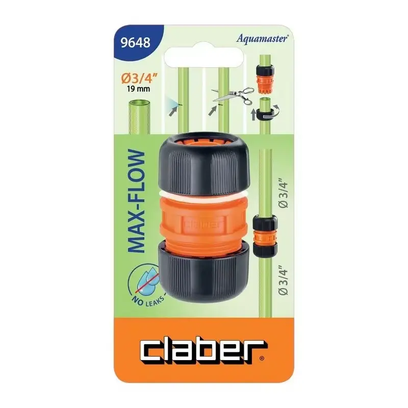 Claber 3/4 max. stroom reparatiefitting kabeljauw. 9648 - Direct van de fabrikant