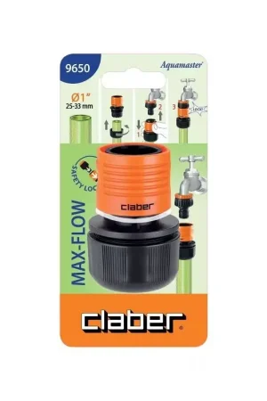 Claber 1 max. stroomaansluitfitting kabeljauw. 9650 - Opruiming