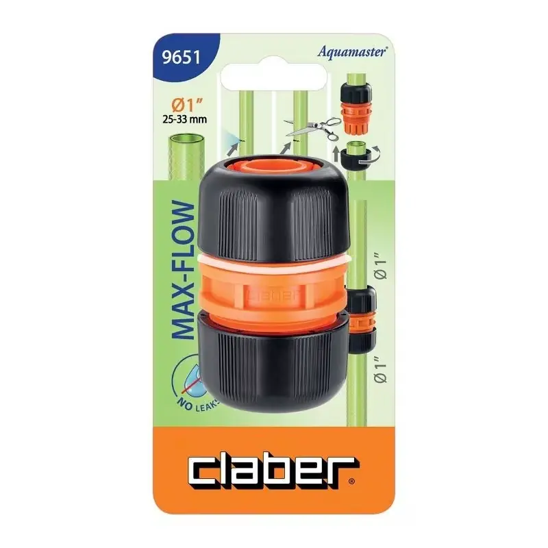 Claber 1 max flow reparatiefitting kabeljauw. 9651 - Wees er snel bij