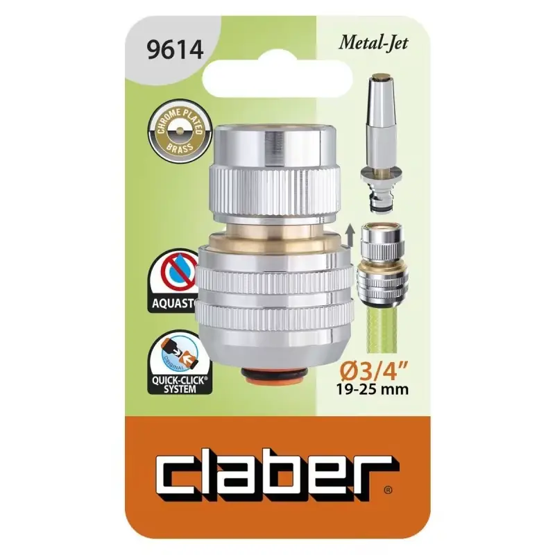 Claber automatische fitting voor 3/4 pijpen kabeljauw. 9614 - Direct kopen