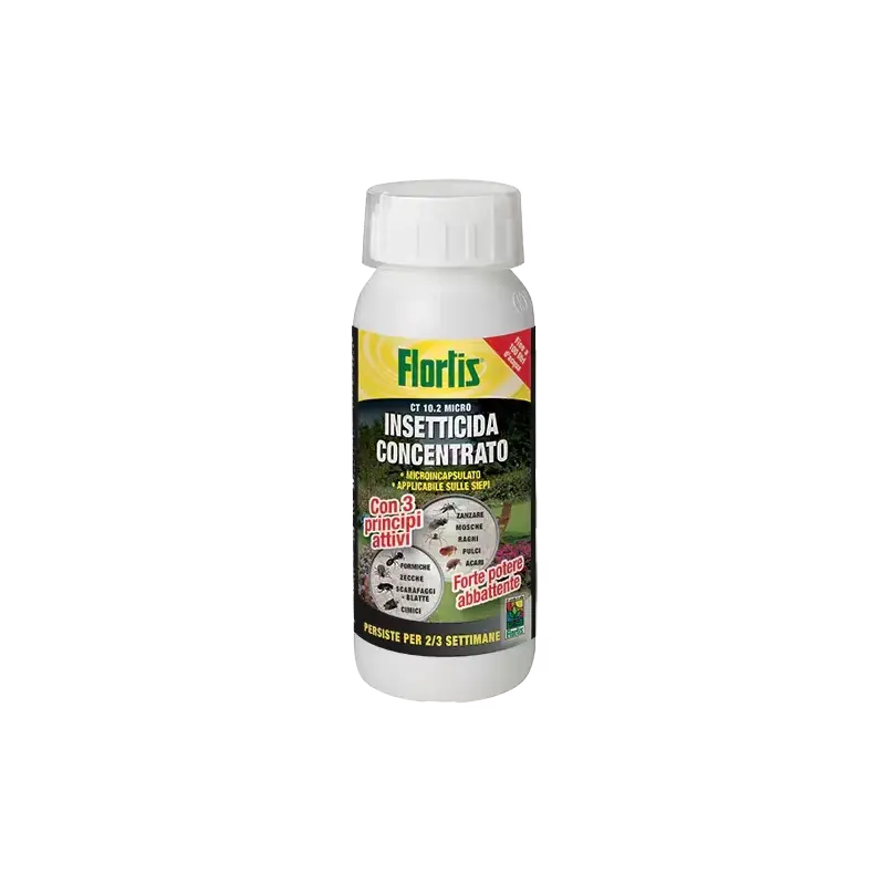 Multi-insecten insecticide vloeibaar micro-ingekapseld 500 ml Flortis – Code 1331100 | Direct leverbaar