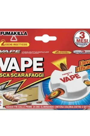Gratis retourneren | Vape gel lokmiddel voor kakkerlakken, 2 stuks, gemakkelijk aan te brengen.