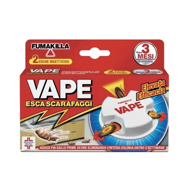 Gratis retourneren | Vape gel lokmiddel voor kakkerlakken, 2 stuks, gemakkelijk aan te brengen.