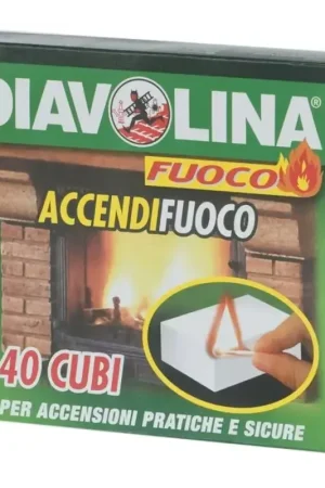 Rechtstreeks uit de fabriek | Diavolina aanmaakblokjes in 40 blokjes