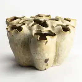 Reguengos tulpenvaas taupe - Topkwaliteit