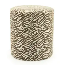 Poef Tigra bruin | Voordelig