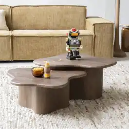 Salontafel Fall bruin - set van 2 | Populair bij klanten