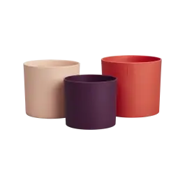 Lex Pott Coral Red Multicolor - set van 3 | Snelle verzending