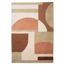 Erg populair - Vloerkleed Kazi terracotta