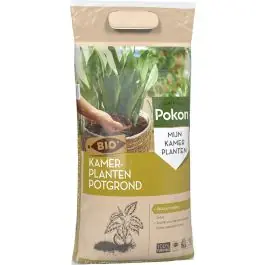 Pokon bio turfvrij kamerplanten potgrond 10L - Alleen vandaag