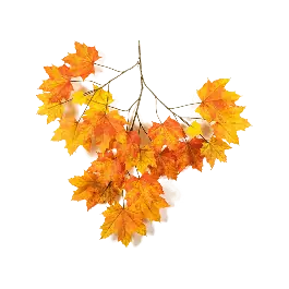 Makkelijk bestellen | Acer blad oranje - kunstplant