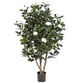 Eenvoudig retourneren | Camelia Japonica wit - kunstplant