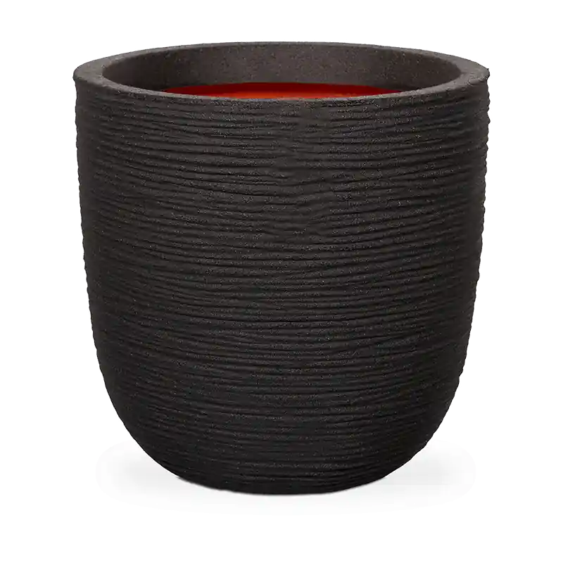 Net gelanceerd | Capi Nature Rib Egg Zwart