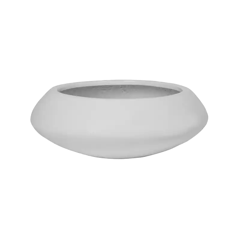 Fiberstone Tara Bowl Glossy Wit - Verlaagde prijs