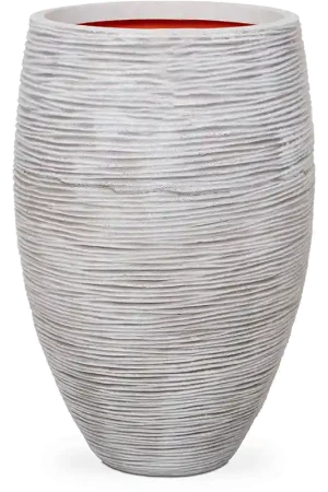 Capi Nature Rib Vase Deluxe Wit - Korting