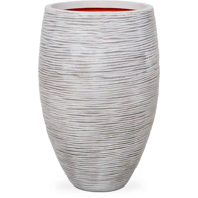 Capi Nature Rib Vase Deluxe Wit - Korting