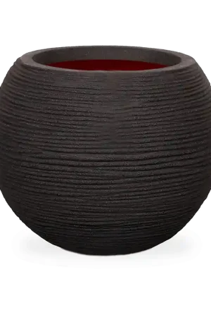 Veel gevraagd - Capi Nature Rib Vase Ball Zwart