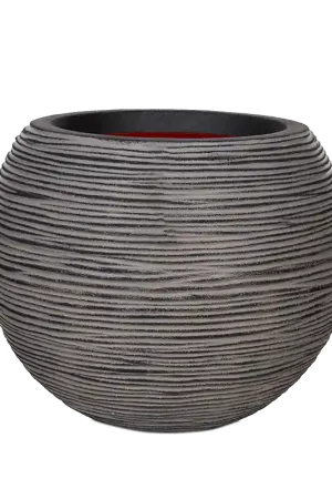 Shop nu - Capi Nature Rib Vase Ball Antraciet