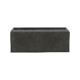 Nog enkele stuks - Polystone Rectangle Zwart