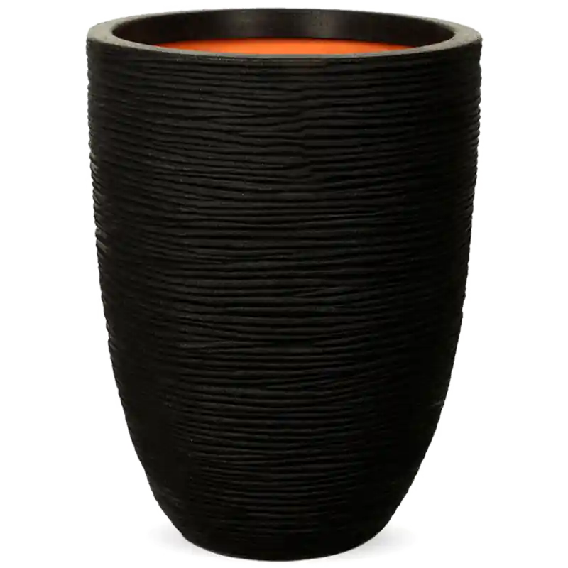 Topkwaliteit | Capi Nature Rib Vase Elegant Zwart
