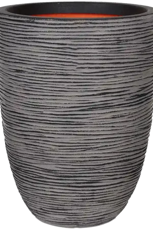Extra voordeel | Capi Nature Rib Vase Elegant Antraciet