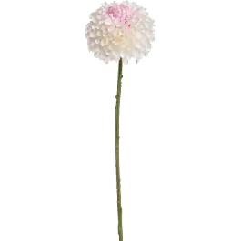 Favoriet van klanten - Dahlia bloem wit - kunstplant