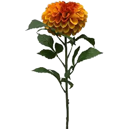 Dahlia sunset - kunstplant | Alleen vandaag