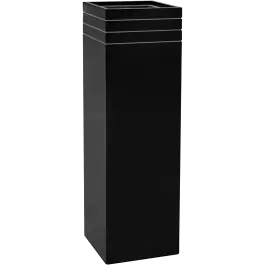 Bestel nu | Line-Up Square Matt Zwart 75 cm