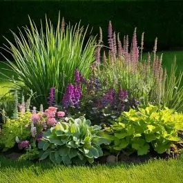 Actieprijs - Borderpakket bloemen paars 2 m2